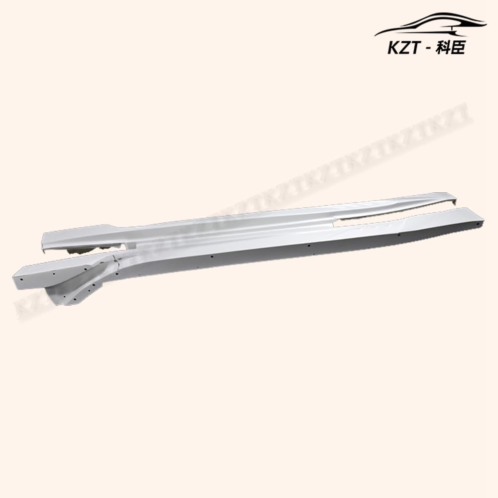 For Nissan Gtr R35 2013 Ver Vrs Style Side Skirt Rocker Panels Side Part Fiber Glass Body Kit Replacement - Kazento Carbon Parts