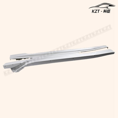 For Nissan Gtr R35 2013 Ver Vrs Style Side Skirt Rocker Panels Side Part Fiber Glass Body Kit Replacement - Kazento Carbon Parts