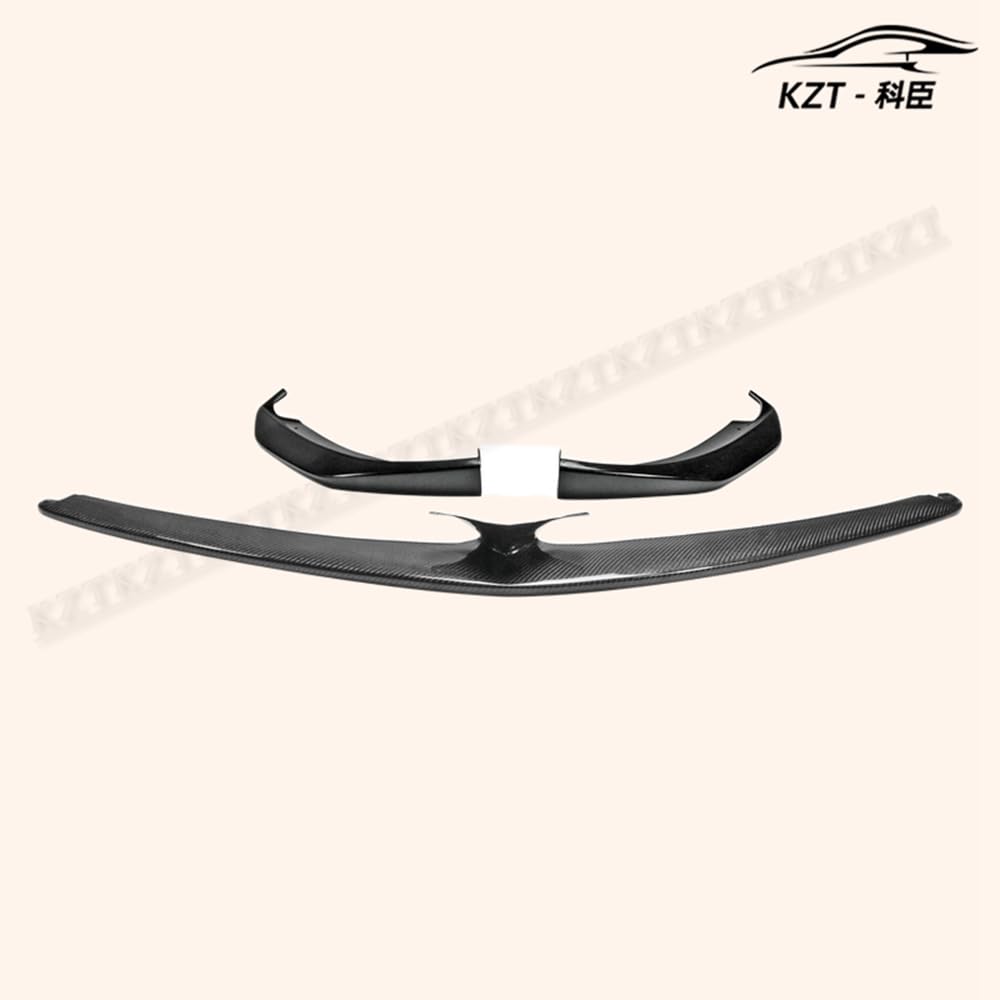 for Mazda Rx8 Late 09-12 R3 Tk Style 3Pcs Front Bumper Lip Chin Splitter Spoiler Partial Carbon Fiber(Mid Piece) Body Kits - Kazento Carbon Parts