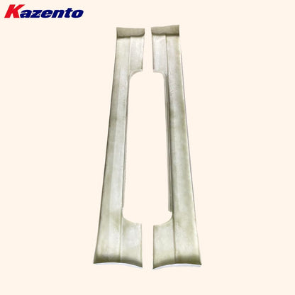 Kazento For Nissan Skyline R33 GTST MS Style Fiberglass FRP Unpaint Side Skirt Kits - Kazento Carbon Parts