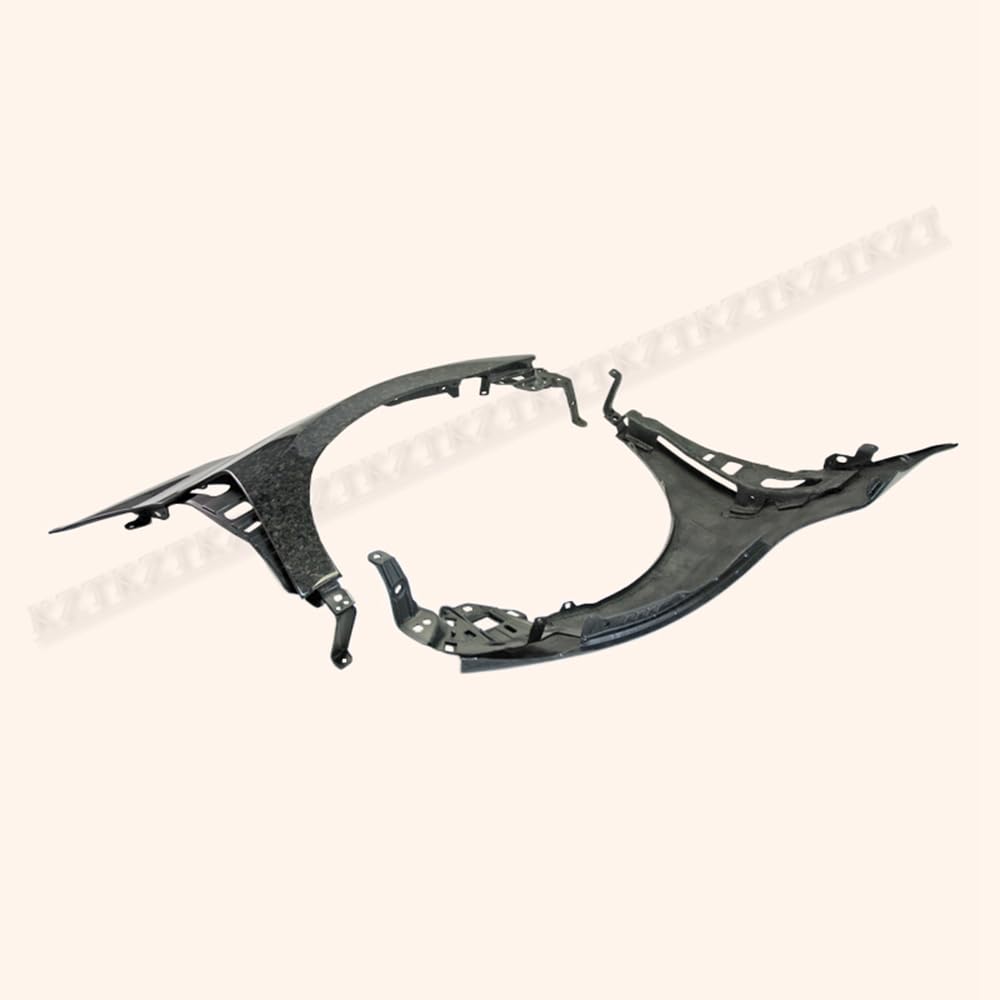 For Fk8 Fk7 Civic Type-R Oem For Honda Front Fender (Can Fit On Fk7 But Need To Fit With Fk8 Fb & Ss, Wider Then Fk7 45Mm) Carbon Fiber Forged Looks - Kazento Carbon Parts