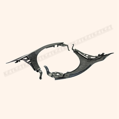 For Fk8 Fk7 Civic Type-R Oem For Honda Front Fender (Can Fit On Fk7 But Need To Fit With Fk8 Fb & Ss, Wider Then Fk7 45Mm) Carbon Fiber Forged Looks - Kazento Carbon Parts
