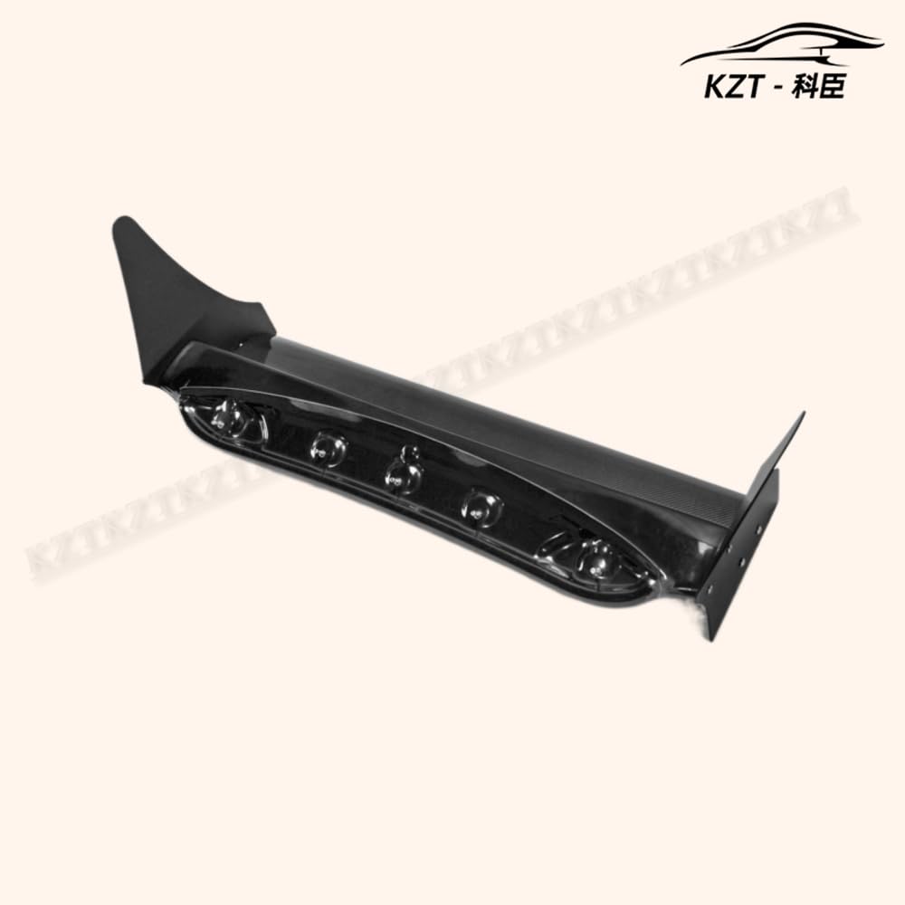 For Mini Cooper S R56 M7 Style Rear Roof Spoiler (Aluminmum End Cap) Partial Carbon Fiber(Blade) Car Body Parts Kits - Kazento Carbon Parts