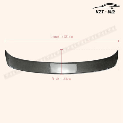For Nissan S15 Dm Style Rear Boot Ducktail Spoiler Wing Carbon Fiber Car Body Parts Kits - Kazento Carbon Parts