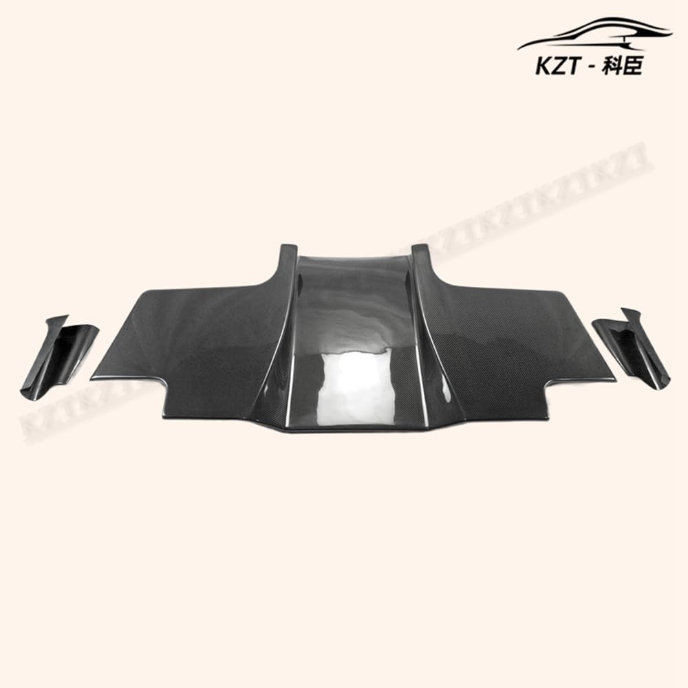 For Mazda Rx7 Fd3S Re Rear Diffuser (3Pcs) Carbon Fiber - Kazento Carbon Parts