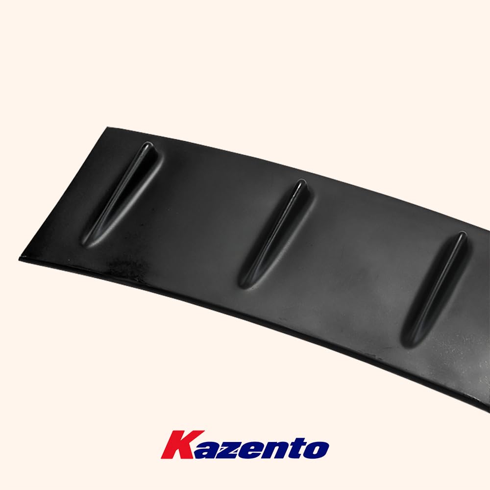 Kazento For Nissan GTR R35 (08-16 Only) VTX Style Fiberglass Roof Spoiler Wing Lip - Kazento Carbon Parts