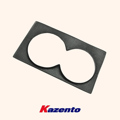 Kazento For Nissan GTR R35 (08-16 LHD Only) KZ Carbon Cup Holder Cover Interior Kits - Kazento Carbon Parts