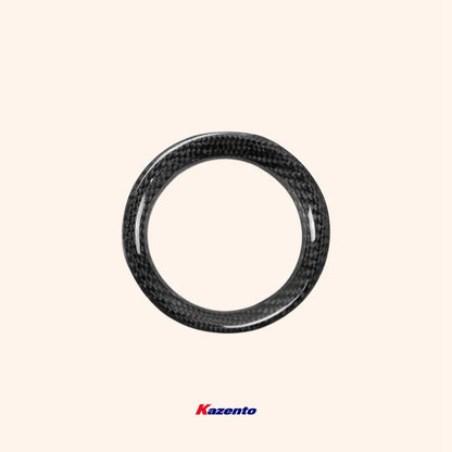 Kazento For 2008-2016 Nissan GTR R35 Carbon Interior Dash Air Conditional Duct Cover - Kazento Carbon Parts