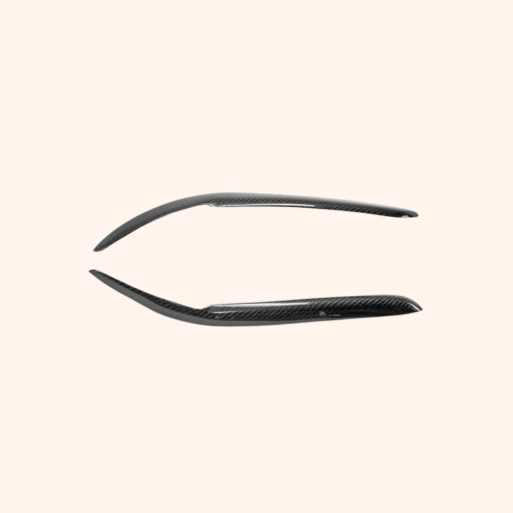 Kazento For Subaru Impreza GC GF Sedan WRX STI 1998-00 Carbon Headlight Eyelid Eyebrow - Kazento Carbon Parts