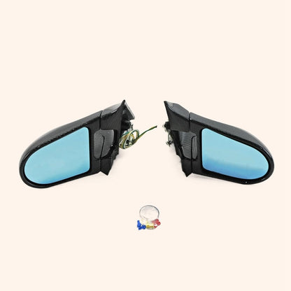 Kazento For Fairlady Z Z33 350Z For Nissan Aero Side-view Mirror (Left Hand Drive Vehicle) Rearview Mirror Guard Covers Carbon Fiber - Kazento Carbon Parts