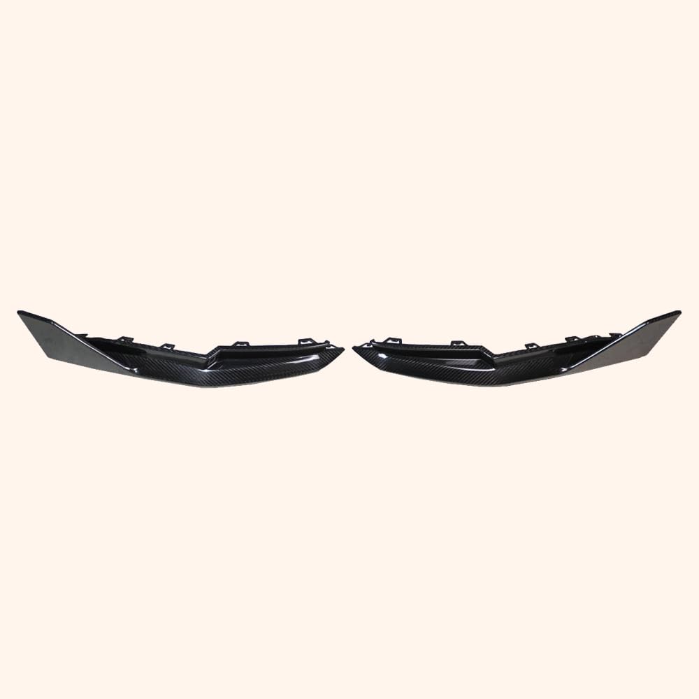 Kazento For BMW M4 G82 20-24 2 Door Coupe Rear Bumper Spat Lip Pair - Kazento Carbon Parts