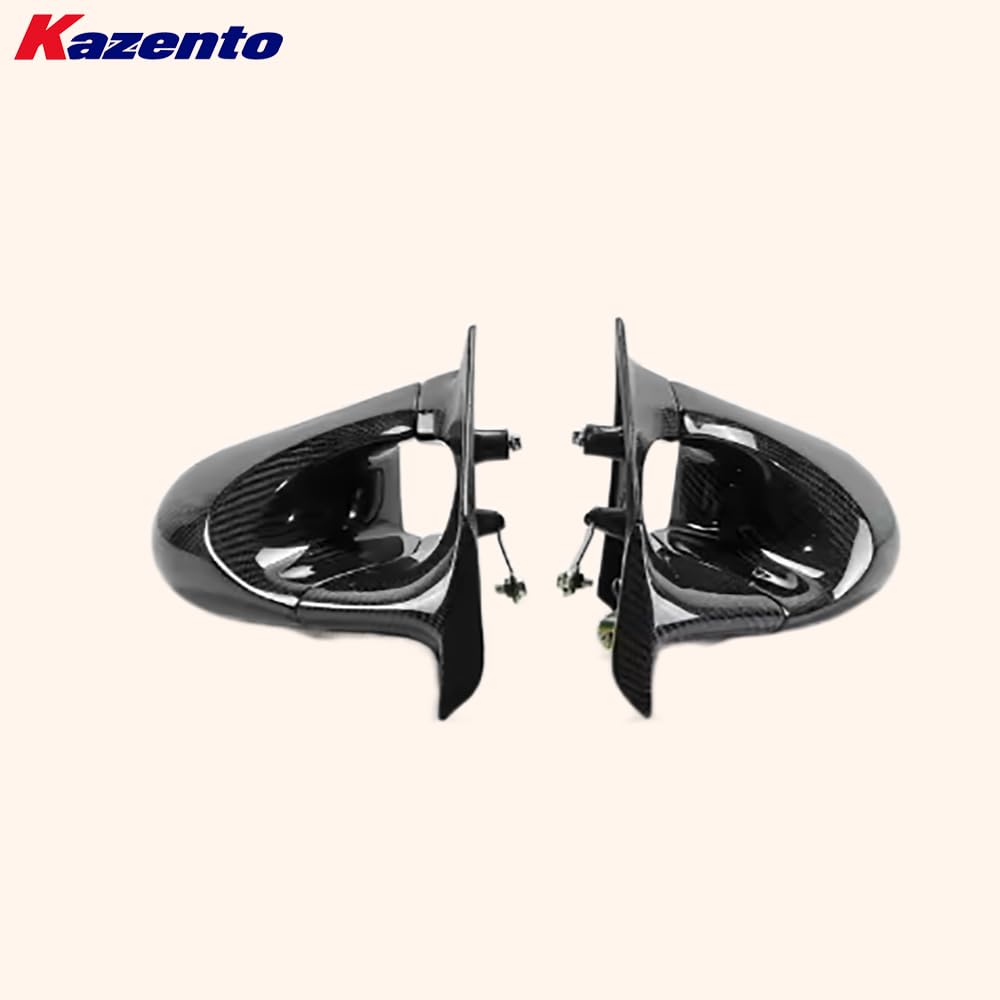 Kazento For Mitsubishi EVO 10 X CZ4A 07-16 (LHD Only) KZ Carbon Aero Mirror Replacement - Kazento Carbon Parts