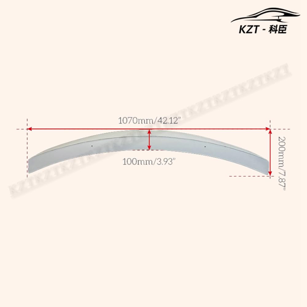 For Honda Civic Fk7 Fk8 5 Door Hatch Back Hk Type Rear Spoiler Fiber Glass Universal Wing For Car Vehicle Body Parts Kits - Kazento Carbon Parts