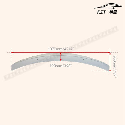 For Honda Civic Fk7 Fk8 5 Door Hatch Back Hk Type Rear Spoiler Fiber Glass Universal Wing For Car Vehicle Body Parts Kits - Kazento Carbon Parts