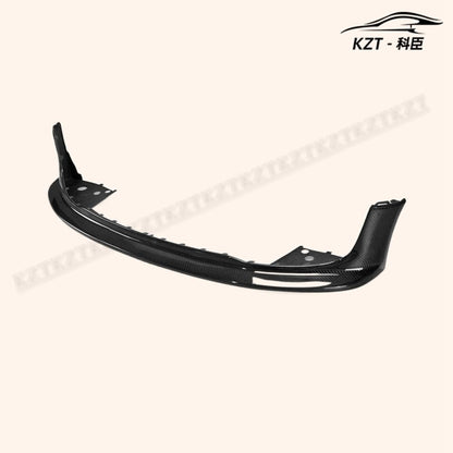 For Mini Cooper R56 Jcw Mon Front Bumper Lip (Facelifted) (For Jcw Mc After Front Bumper) Chin Splitter Spoiler Carbon Fiber Body Kits - Kazento Carbon Parts