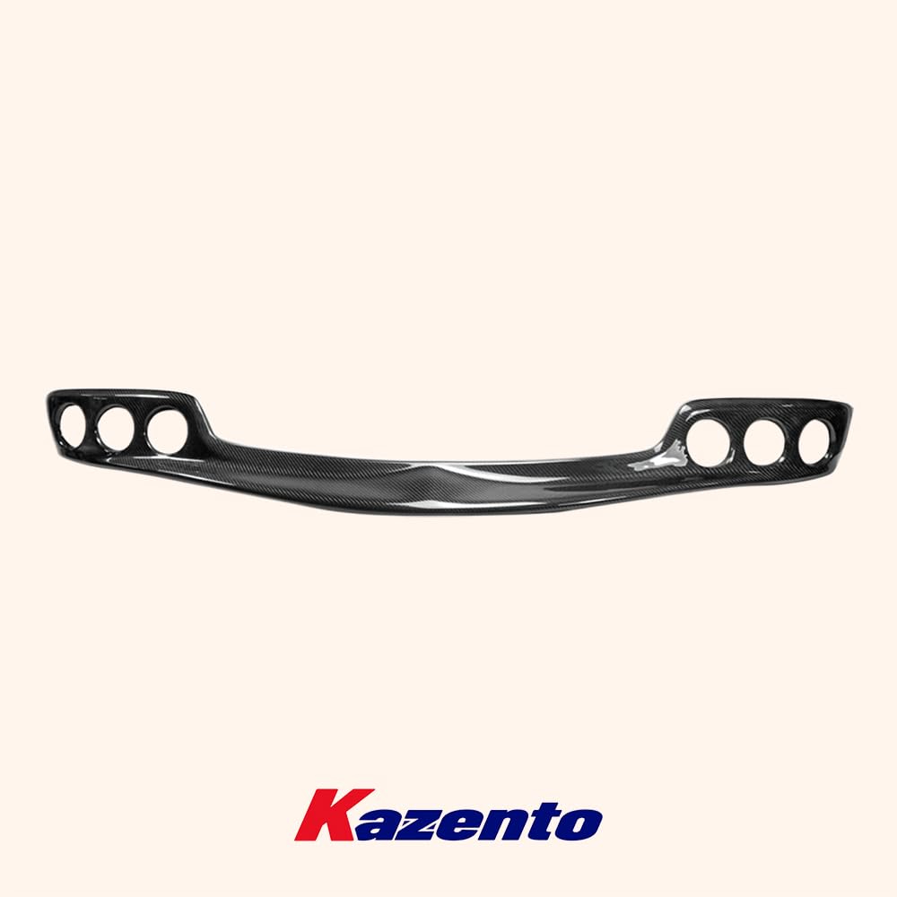 Kazento For Mazda RX7 FD3S RE Style Carbon Fiber Rear Bumper Brake Light Cover Garnish - Kazento Carbon Parts