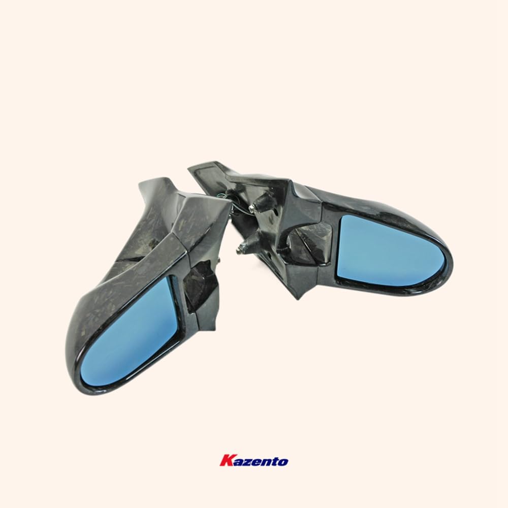 Kazento For Civic Fk7 Fk8 Type R For Honda Aero Mirror (Left Hand Drive Vehicle) Rearview Mirror Guard Covers Carbon Fiber Forged Looks - Kazento Carbon Parts