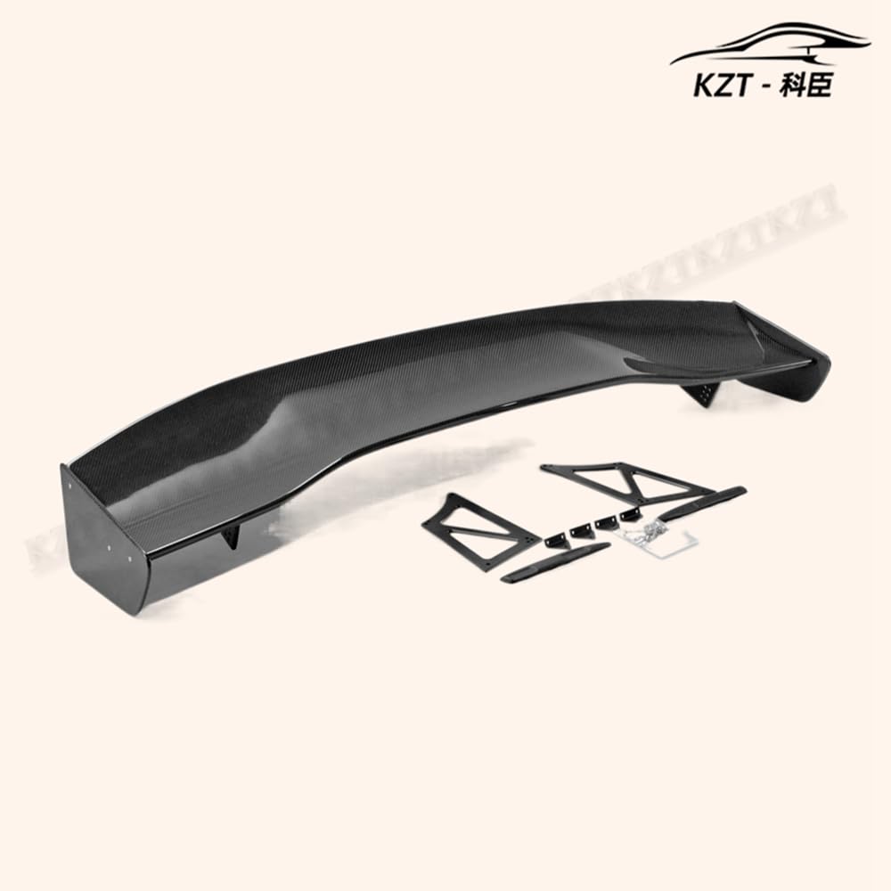 Rear Trunk Wing For Subaru GT86/BRZ VTX2 Style Rear GT Spoiler (Side Mount) 1600MM Carbon Fiber - Kazento Carbon Parts