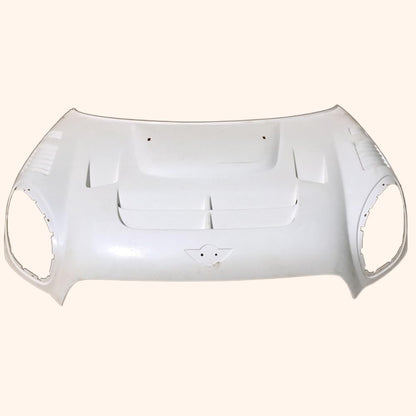 Kazento For Mini Countryman Cooper S R60 5Dr 2010-16 DG Style Fiberglass Vented Hood - Kazento Carbon Parts