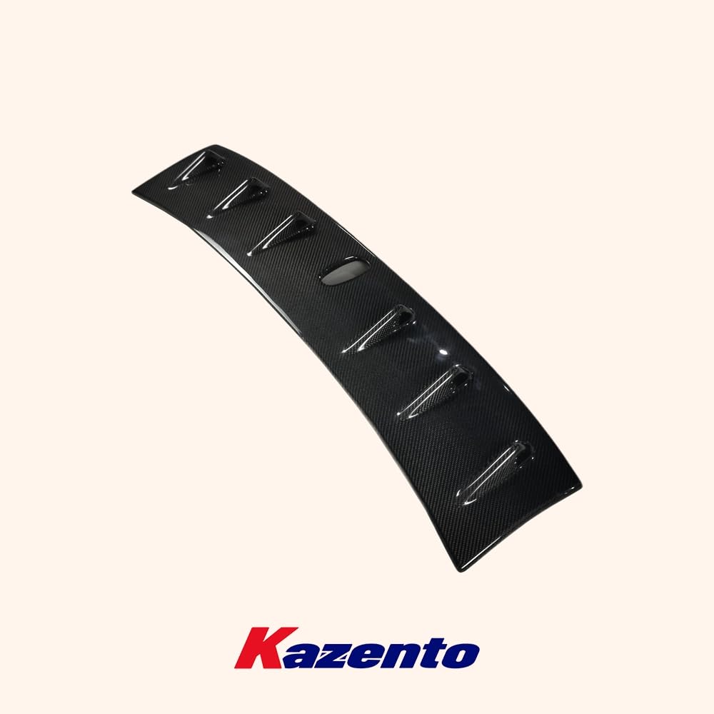 Rear Roof Spoiler Wing For Mitsubishi Evo 7 8 9 Cs Style Vortex Generator Carbon Fiber Car Body Parts Kits - Kazento Carbon Parts