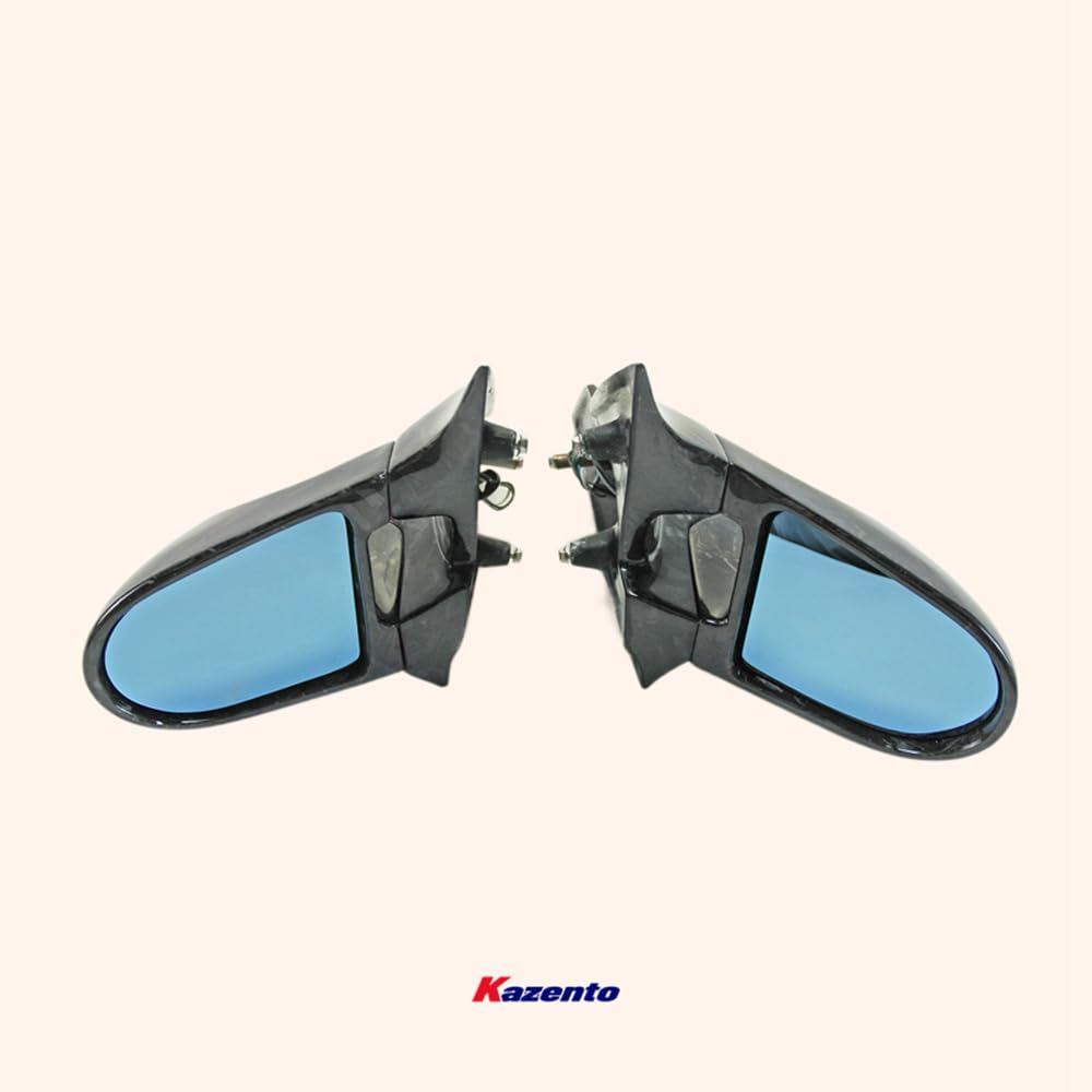 Kazento For Civic Fk7 Fk8 Type R For Honda Aero Mirror (Left Hand Drive Vehicle) Rearview Mirror Guard Covers Carbon Fiber Forged Looks - Kazento Carbon Parts
