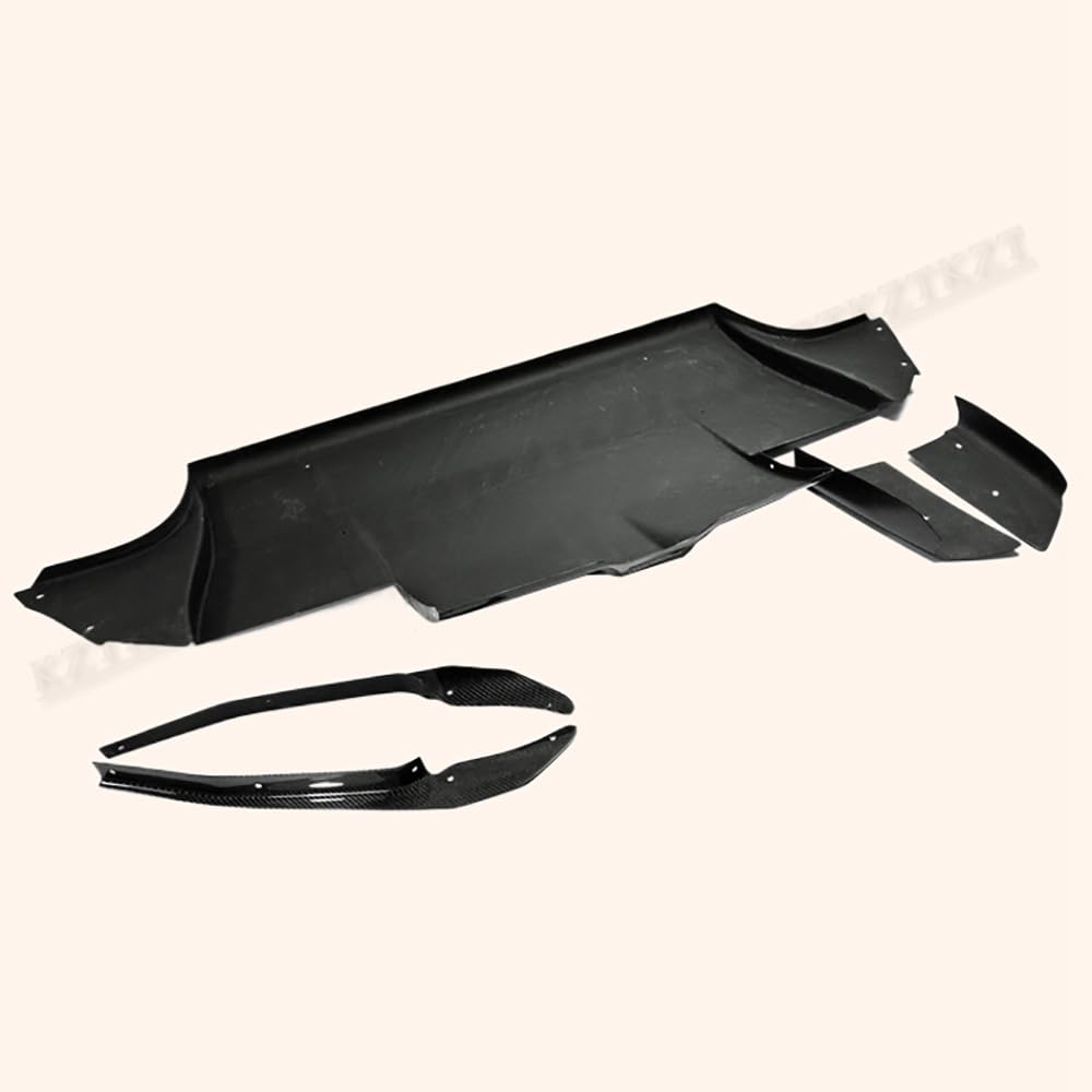 For Subaru Impreza 10 Gr Sti Vrs Style 09 Style Rear Under Diffuser W/Side Add On Carbon Fiber - Kazento Carbon Parts