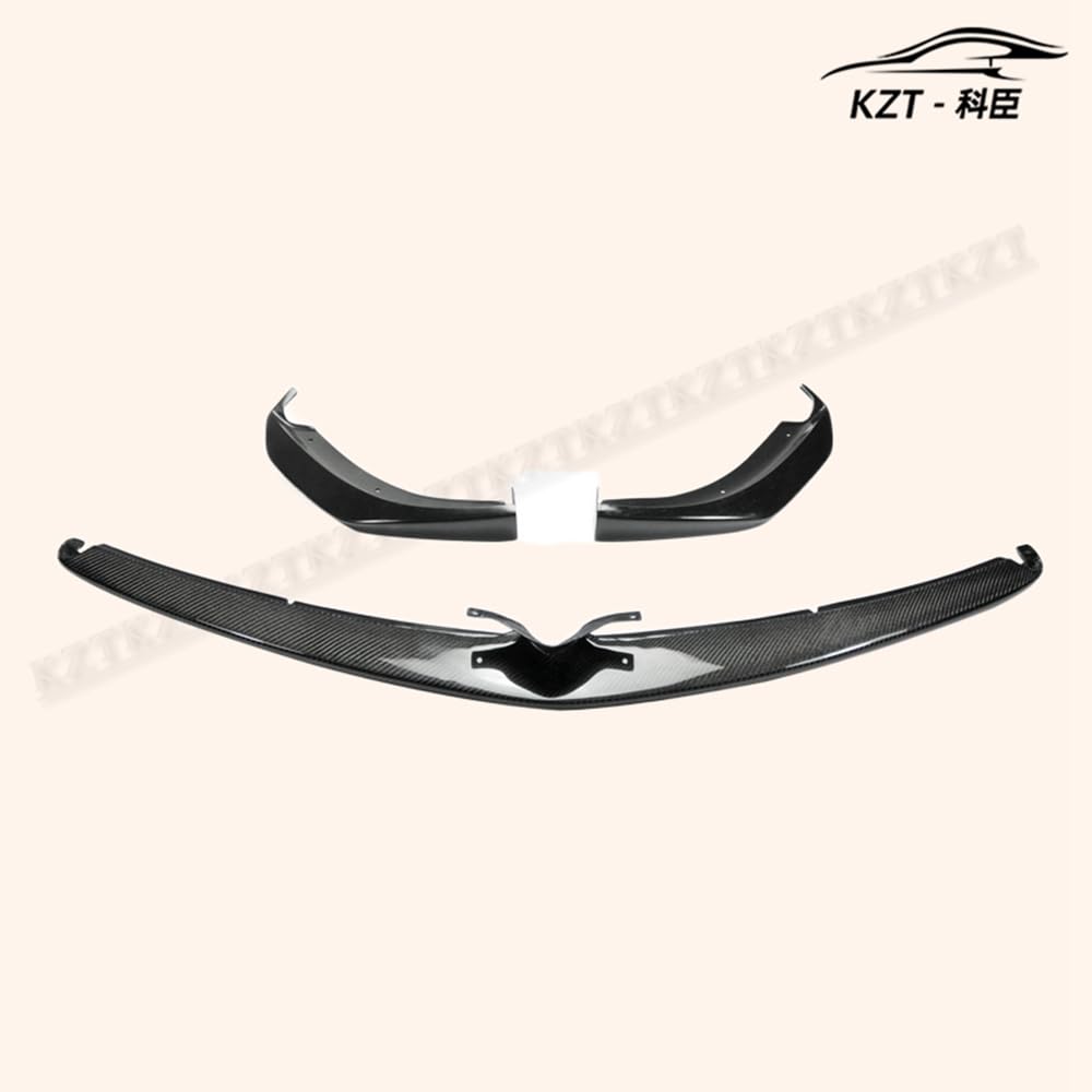 for Mazda Rx8 Late 09-12 R3 Tk Style 3Pcs Front Bumper Lip Chin Splitter Spoiler Partial Carbon Fiber(Mid Piece) Body Kits - Kazento Carbon Parts