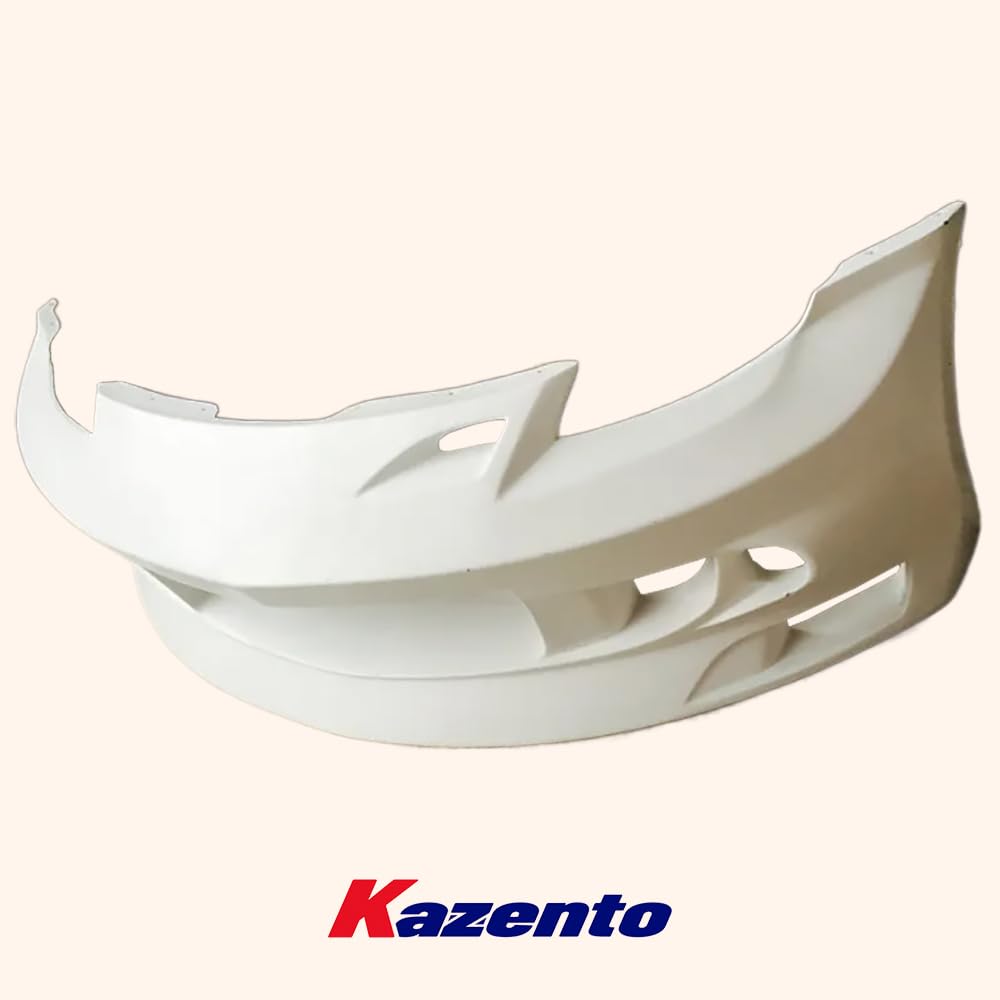 Kazento For Nissan 2003-08 Z33 350Z JP Style Fiberglass FRP Unpaint Front Bumper Body - Kazento Carbon Parts