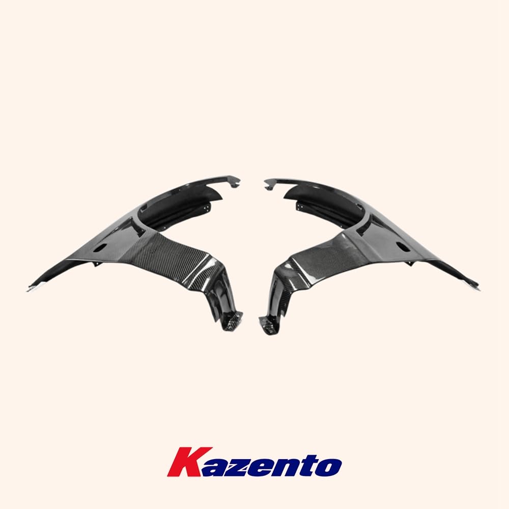 For Mitsubishi Evo 8 9 Vtx Cyber Evo Front Fender (Track Version) Carbon Fiber - Kazento Carbon Parts