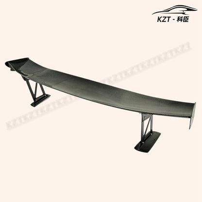 For Honda Civic FD2 Js Racing Rear GT Spoiler (1500mm long) Partial Carbon Fiber(base with FRP) Car Body Parts Kits - Kazento Carbon Parts