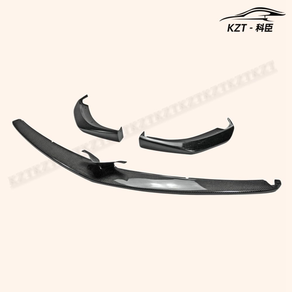 for Mazda Rx8 Late 09-12 R3 Tk Style 3Pcs Front Bumper Lip Chin Splitter Spoiler Partial Carbon Fiber(Mid Piece) Body Kits - Kazento Carbon Parts
