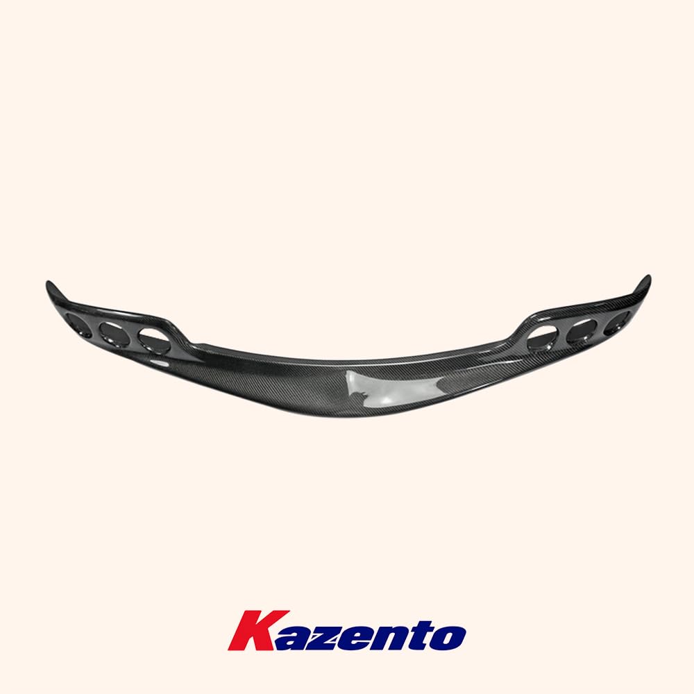 Kazento For Mazda RX7 FD3S RE Style Carbon Fiber Rear Bumper Brake Light Cover Garnish - Kazento Carbon Parts