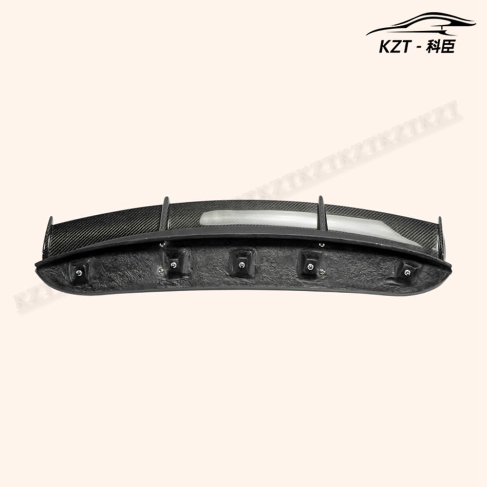 For Mini cooper 06-13 R56 Ver.2.11/2.12 Type B Roof Spoiler Partial Carbon Fiber(bottom with FRP) Car Body Parts Kit - Kazento Carbon Parts