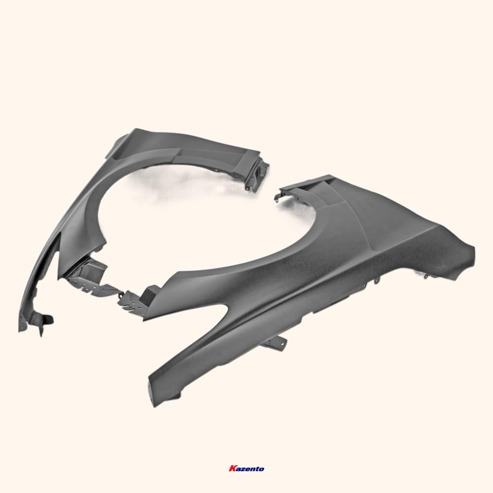 Kazento For Infiniti Q60 Cv37 17 Onwards Epa Type 2 Front Vented Fender (No Upper Vent) Fiber Glass - Kazento Carbon Parts