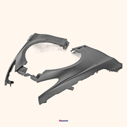 Kazento For Infiniti Q60 Cv37 17 Onwards Epa Type 2 Front Vented Fender (No Upper Vent) Fiber Glass - Kazento Carbon Parts