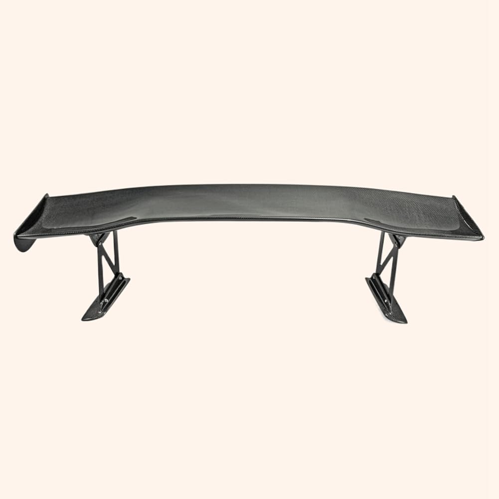For Honda Civic FD2 Js Racing Rear GT Spoiler (1500mm long) Partial Carbon Fiber(base with FRP) Car Body Parts Kits - Kazento Carbon Parts