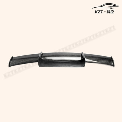 For Mini Cooper 06-13 R55 R56 R58 R59 Ver.2.11/2.12 Type C Rear Roof Spoiler Wing Carbon Fiber Car Body Parts Kits - Kazento Carbon Parts