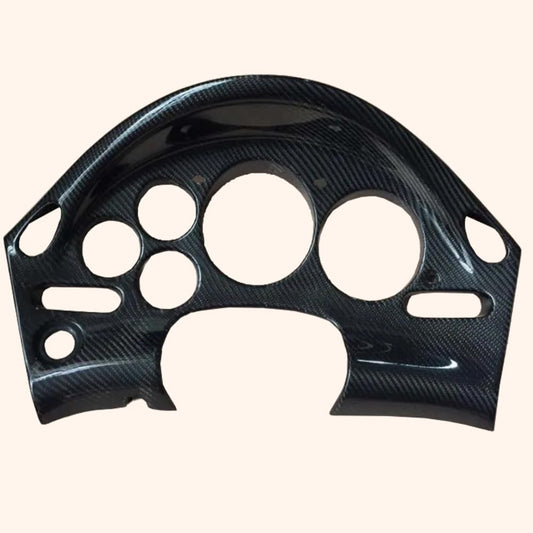 Kazento For Mazda RX7 FD3S (RHD Only) Interior Replacement Carbon Dash Cluster Cover - Kazento Carbon Parts