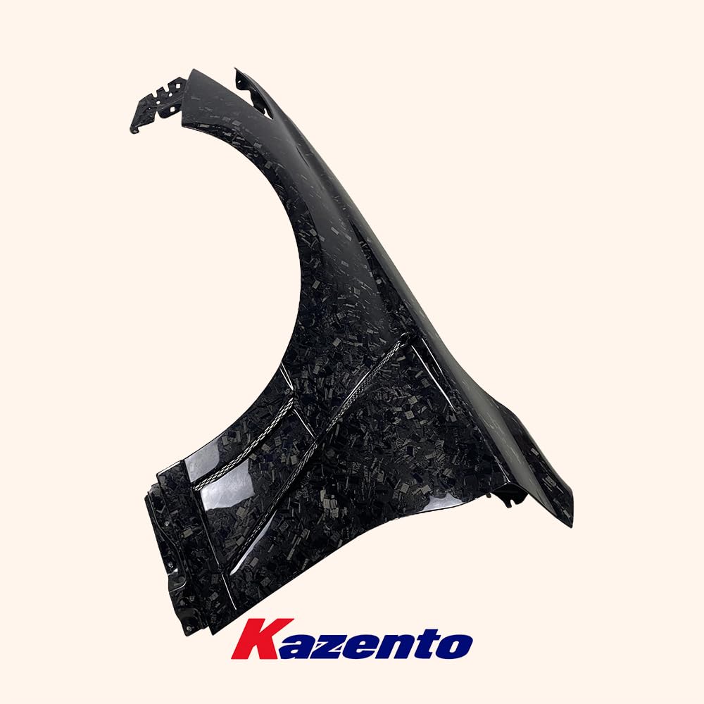 Kazento For Infiniti Q60 KZ Style Carbon Fiber Front Hood Fender Pair - Kazento Carbon Parts