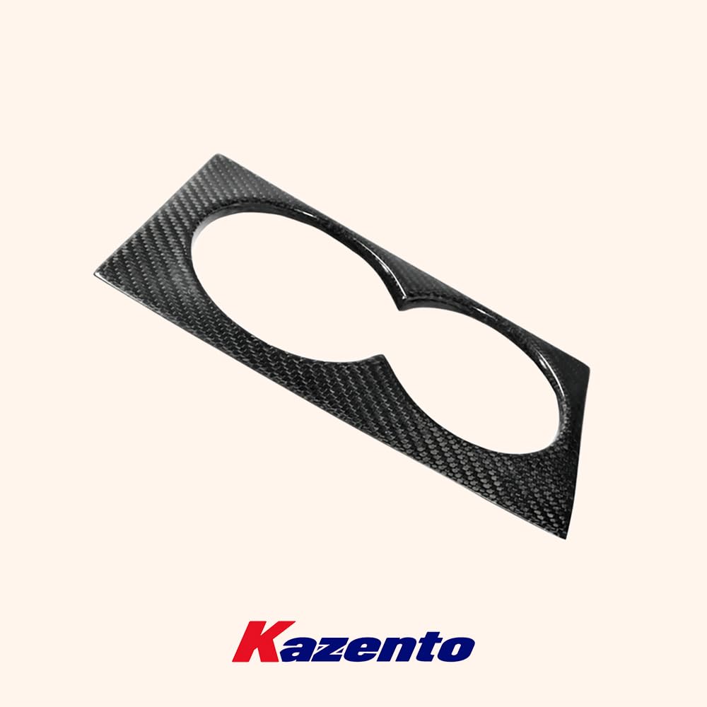 Kazento For Nissan GTR R35 (08-16 LHD Only) KZ Carbon Cup Holder Cover Interior Kits - Kazento Carbon Parts