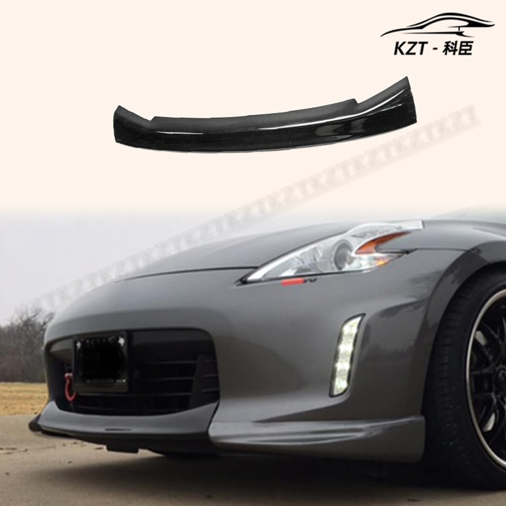 For Nissan 12 Onwards 370Z Z34 Kouki Late Model Jdm Front Bumper Lip 3Pcs (Facelift) Chin Splitter Spoiler Fiber Glass Body Kits - Kazento Carbon Parts