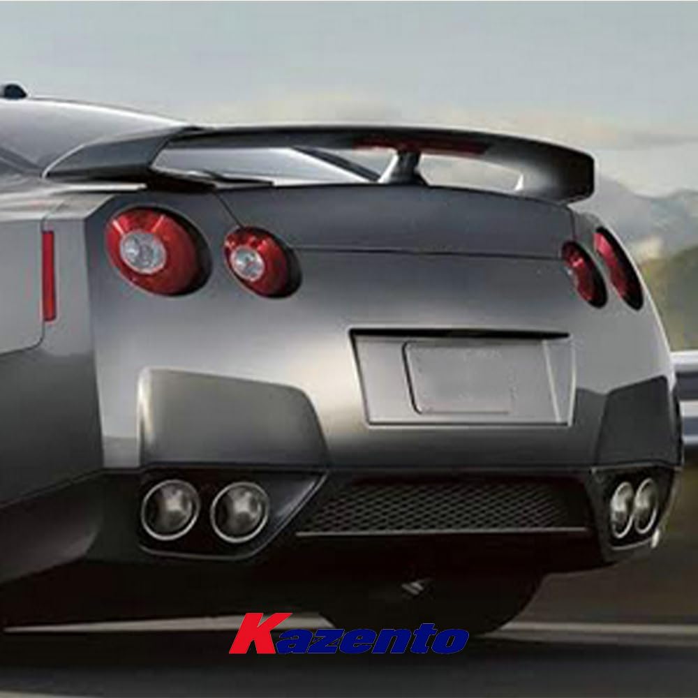 Kazento For Nissan GTR R35 (08-11 Only) OE Style Carbon Fiber Rear Bumper Lip Diffuser - Kazento Carbon Parts