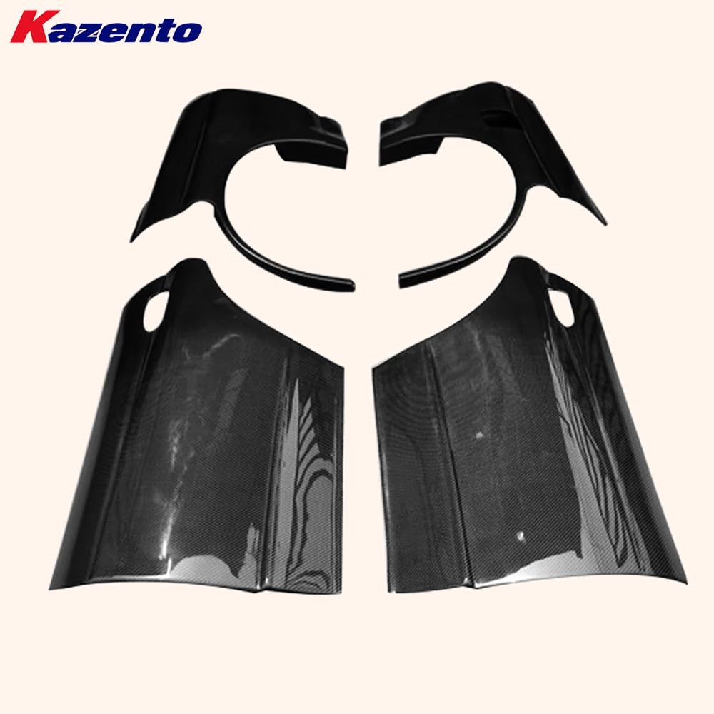Kazento For Nissan Skyline R32 Sedan 4-Door Carbon Fiber Rear Door Fender Panel (4pcs) - Kazento Carbon Parts