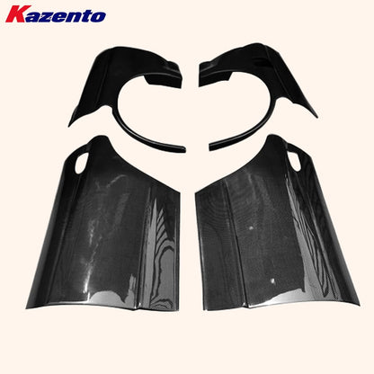 Kazento For Nissan Skyline R32 Sedan 4-Door Carbon Fiber Rear Door Fender Panel (4pcs) - Kazento Carbon Parts
