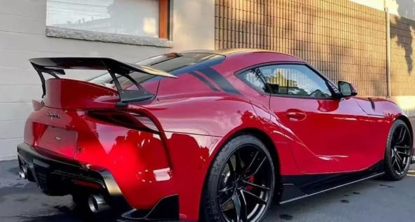 Kazento For TOYOTA Supra A90 2019-2022 Carbon TSE Style High GT Rear Spoiler Wing - Kazento Carbon Parts