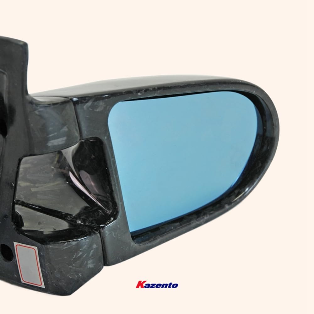 Kazento For Evo 7 8 9 Ct9A For Mitsubishi Aero Side-view Mirror (Left Hand Drive Vehicle) Rearview Mirror Guard Covers Carbon Fiber Forged Looks - Kazento Carbon Parts