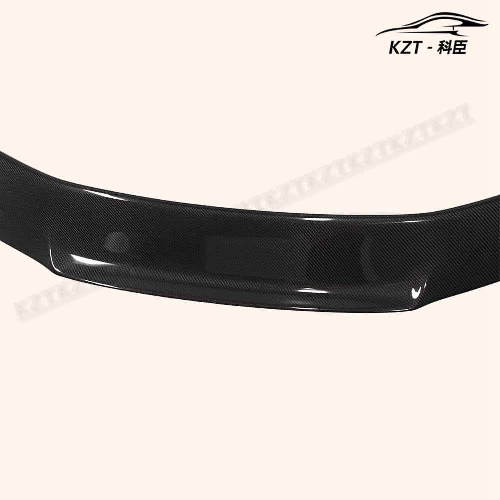 For 2022+ Honda Civic FE1 11th M Style Rear Spoiler Wing Carbon Fiber With Stand - Kazento Carbon Parts