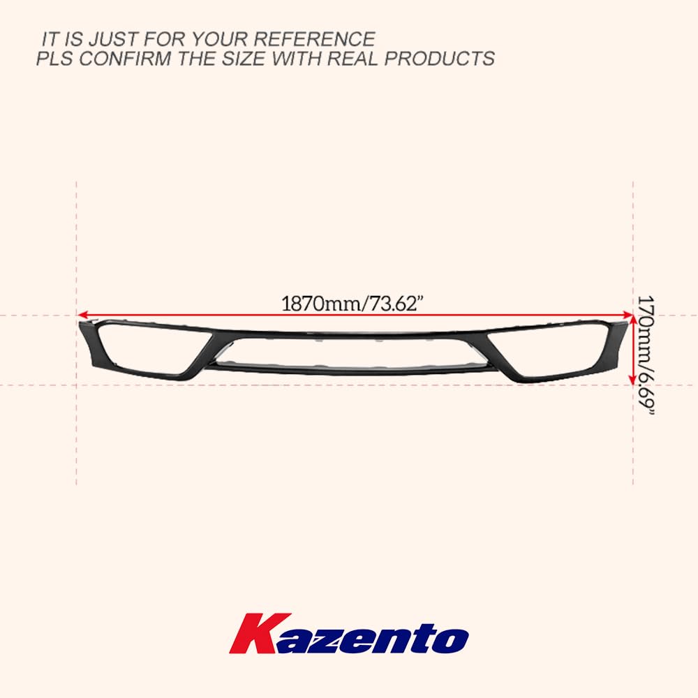 Kazento For Nissan GTR R35 (08-11 Only) OE Style Carbon Fiber Rear Bumper Lip Diffuser - Kazento Carbon Parts