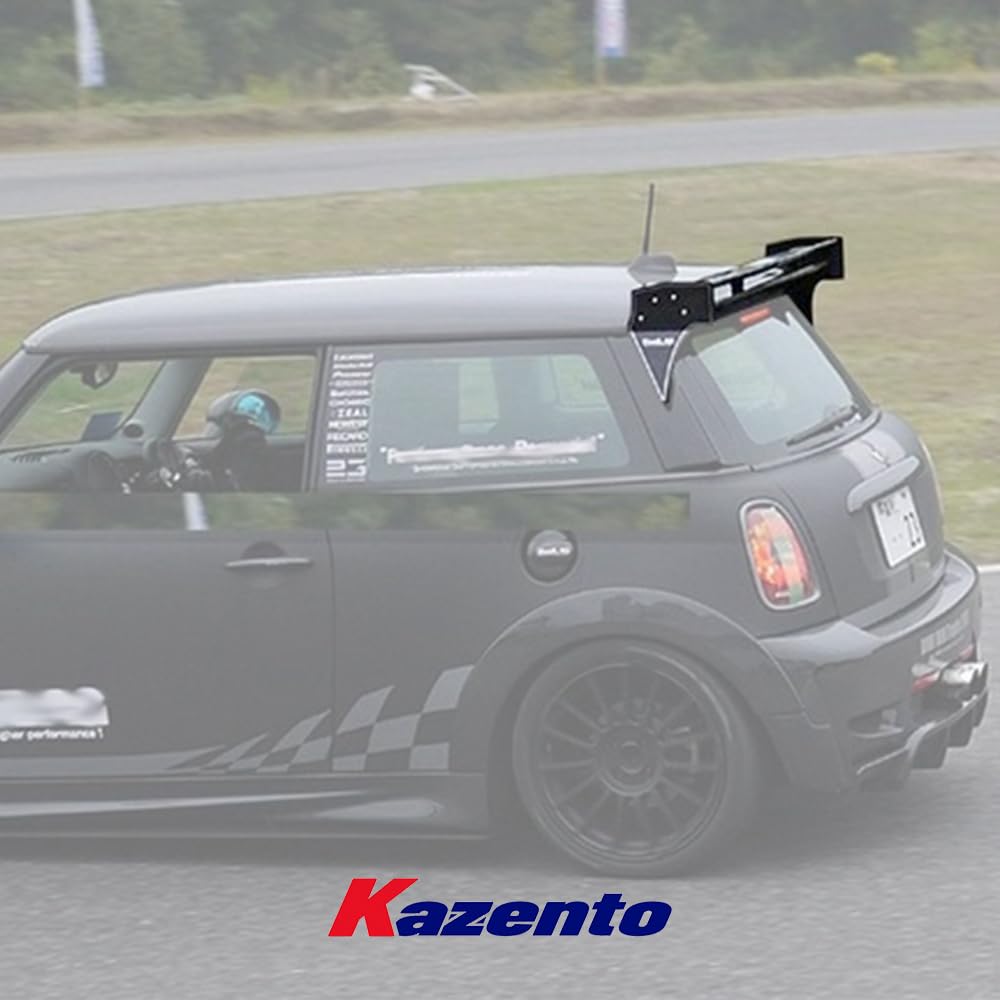 For 2006-2013 Mini Cooper S R56 Ag-Style Rear Spoiler(Cooper S Only) Partial Carbon Fiber Car Vehicle Body Parts Kits - Kazento Carbon Parts