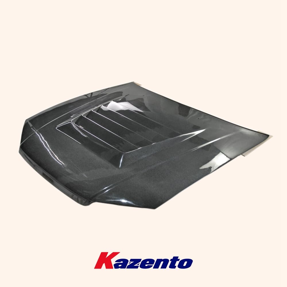 Kazento For Nissan Skyline R34 GTT Only NIS Style Carbon Fiber Hood Bonnet Body Kit - Kazento Carbon Parts